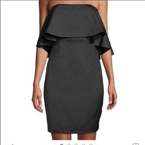 NWT Zac for Zac Posen Janey ruffle mini dress sz 4